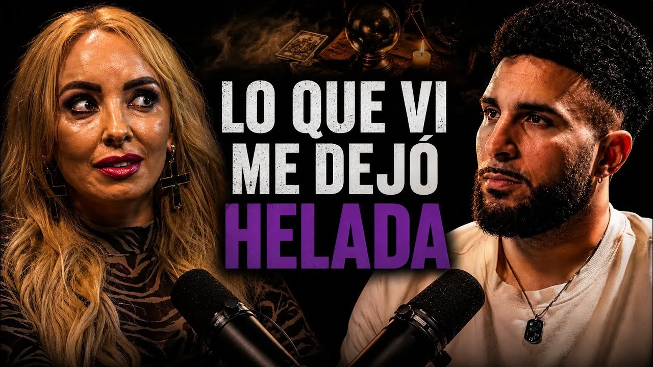 Portada de entrevista sobre fondo cálido con el rótulo «Lo que vi me dejó helada»
